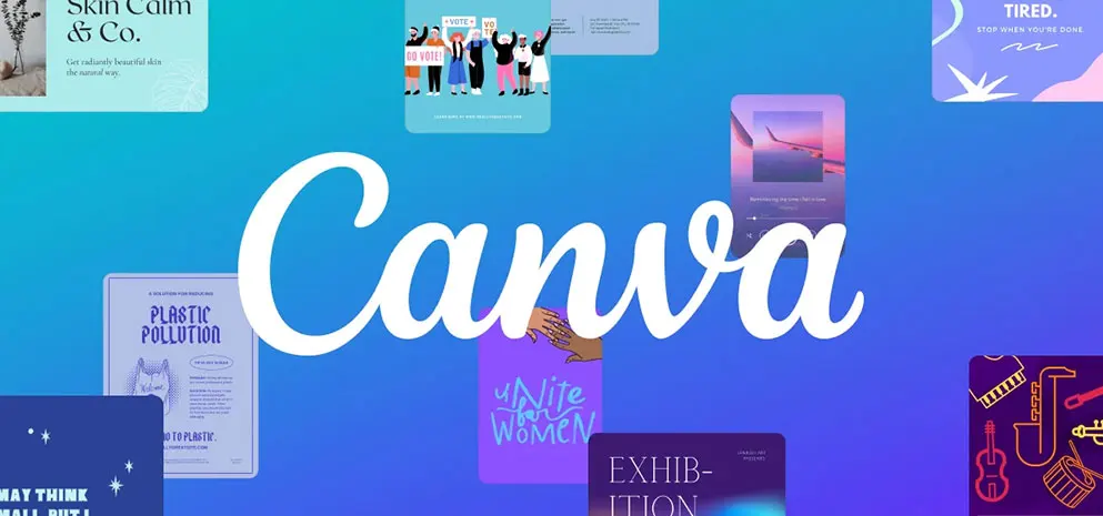 اپلیکیشن طراحی گرافیک و لوگو Canva + لینک دانلود