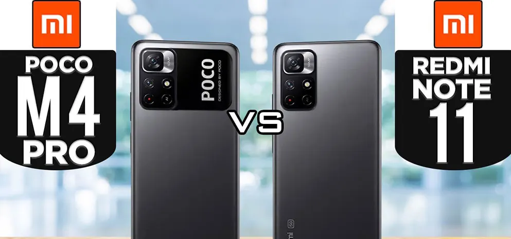 مقایسه گوشی Redmi note 11 با Poco M4 Pro | کدام بهتر است؟
