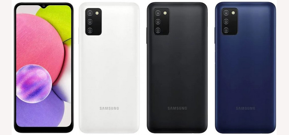 رندرهای جدید از Samsung Galaxy A03s با تنوع رنگ بیشتر منتشر شد