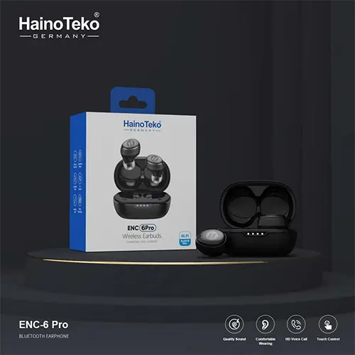هندزفری بلوتوثی هاینو تکو مدل Haino teko ENC 6PRO
