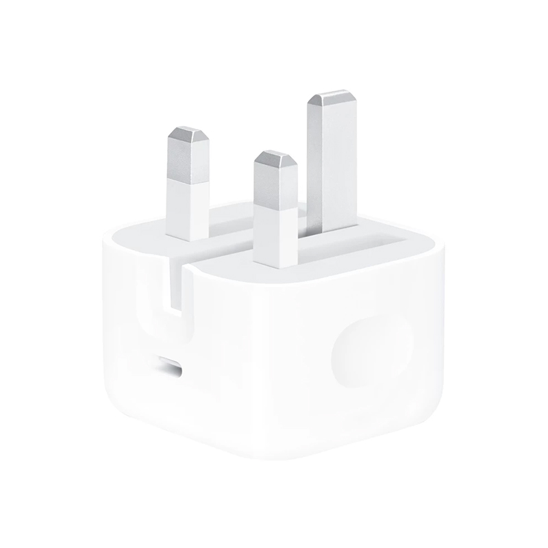 شارژر 3 پین دیواری اپل 20 وات مدل B/A اورجینال