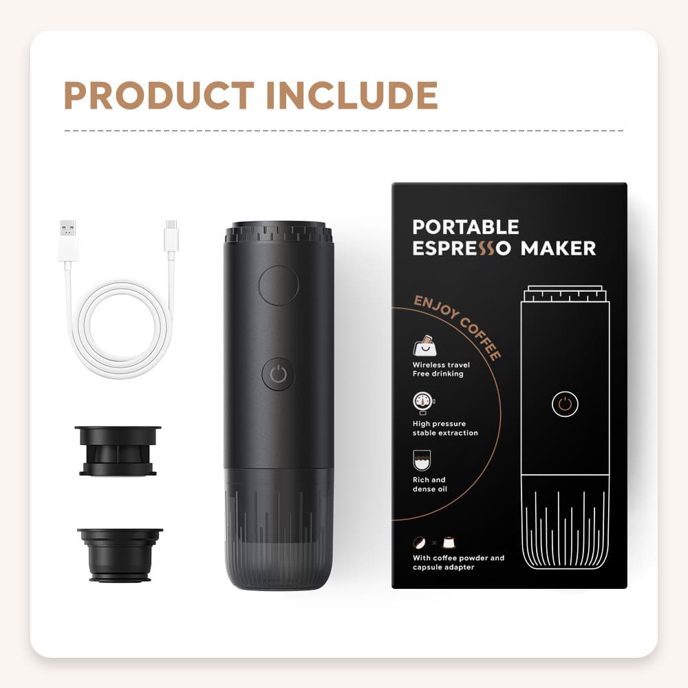 اسپرسوساز شارژی مسافرتی ME2604 Portable Espresso Maker
